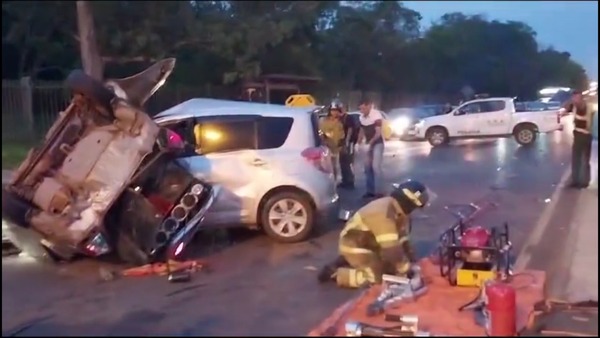 Accidente de tránsito deja dos fallecidos en zona del Botánico | 1000 Noticias