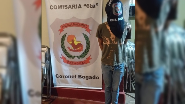 Capturan a prófugo por hurto en Coronel Bogado