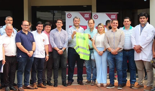 Inicia la Campaña de Seguridad Vial "TAREA DE TODOS" en Coronel Oviedo - Noticiero Paraguay