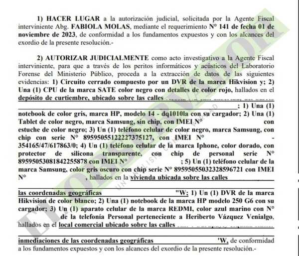 Buscarán datos de comunicaciones entre imputados por megacarga de cocaína