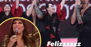 La Nación / Moría Casán una vez más salvó a Lali González de la eliminación del “Bailando”