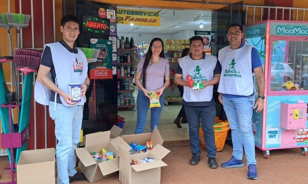 VISIÓN PARTICIPÓ DE LA COLECTA DE BANCO ALIMENTOS LLEVANDO 1500 KILOS DE ESPERANZA
