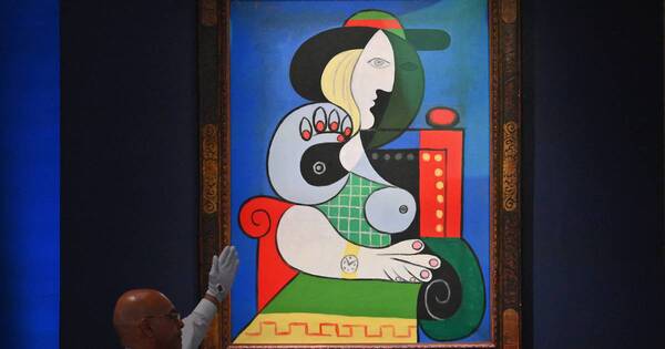 La Nación / Subastan “La mujer con reloj” de Picasso por casi USD 140 millones