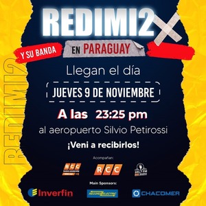 Redimi2 llegará esta noche a Paraguay