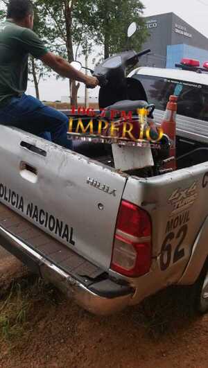 Motocicleta robada en asalto fue recuperada en Ponta Porã mediante Frontier Security - Radio Imperio 106.7 FM