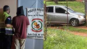 Mecánico ka'u quiso probar el vehículo de su clienta y chocó
