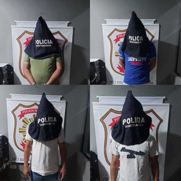 Presuntos asalta cajeros de CDE son detenidos en Caaguazú - La Clave