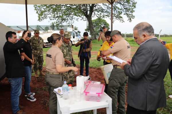 Extrajeron muestras de explosivos que habrían sido adulterados