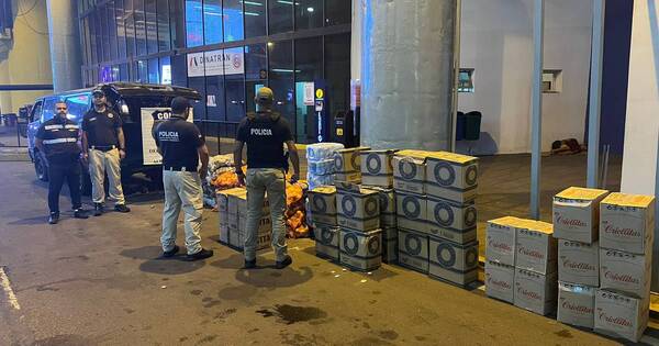 La Nación / Incautan mil kilos de productos hortícolas, más 39 cajas de artículos varios de contrabando