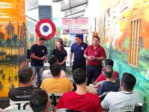 Exitosa charla sobre salud mental en la antigua Penitenciaría Regional de Emboscada