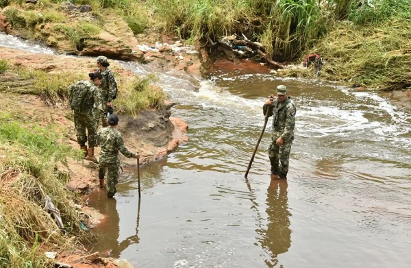 Una semana sin rastro del sargento Alexis Sosa tras mortal raudal en Lambaré - Noticiero Paraguay