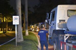 Partida de nuevo convoy para distribución de agua potable en el Chaco Paraguayo