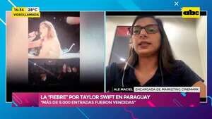 La “fiebre” por Taylor Swift en Paraguay: ¿Cuántos espectadores vieron “The Eras Tour”? - Ensiestados - ABC Color