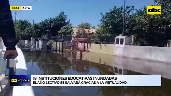 Video: 18 instituciones inundadas a nivel país - ABC Noticias - ABC Color