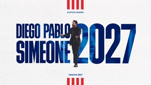 Simeone renueva hasta 2027