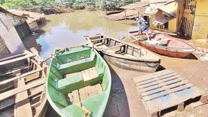 Arroyo Acaraymí desciende y deja a su paso alta contaminación hídrica
