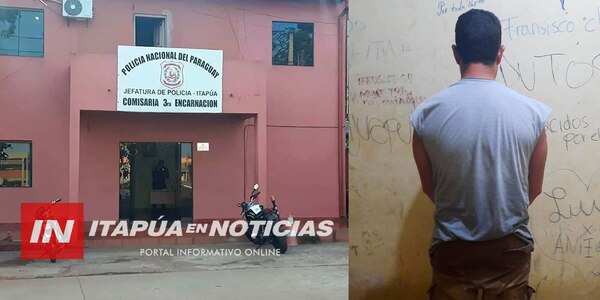 HOMBRE VIOLÓ ORDEN DE ALEJAMIENTO CONTRA SU EX PAREJA Y TERMINÓ DETENIDO - Itapúa Noticias
