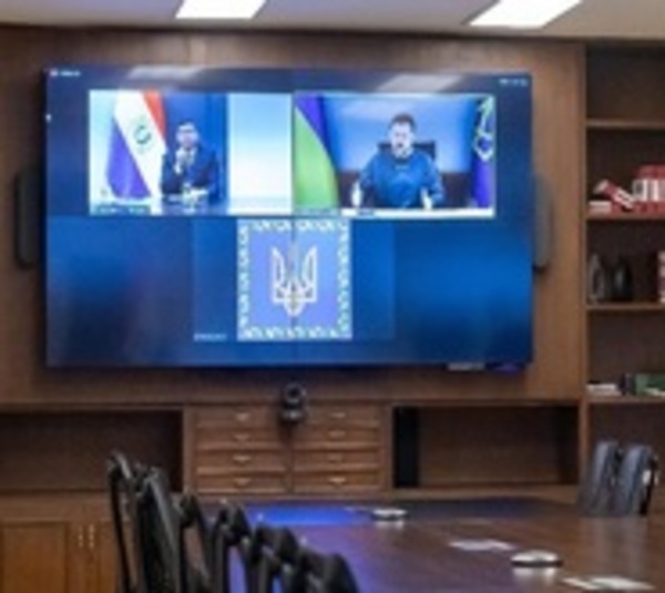 Peña ratificó su apoyo a Ucrania - Paraguay.com