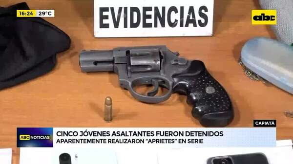 Video: detenidos por supuestos “aprietes en serie” en Capiatá - ABC Noticias - ABC Color