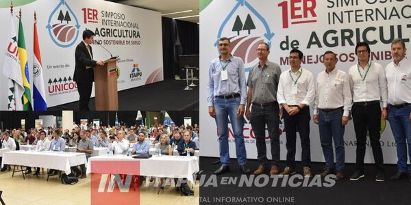 CON GRAN ÉXITO SE REALIZÓ EL PRIMER SIMPOSIO INTERNACIONAL DE AGRICULTURA EN SANTA RITA  - Itapúa Noticias