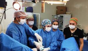 Maratón quirúrgica ginecológica en Hospital de Luque •
