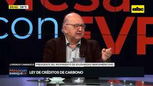 Video: ley de Créditos de Carbono  - Mesa de Periodistas - ABC Color