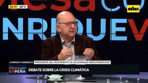 Video: debate sobre la crisis climática - Mesa de Periodistas - ABC Color