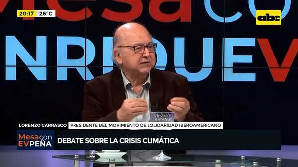 Video: debate sobre la crisis climática - Mesa de Periodistas - ABC Color