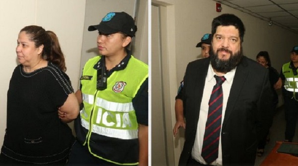 Orden de captura: Patricia Samudio y su esposo se presentaron ante la justicia