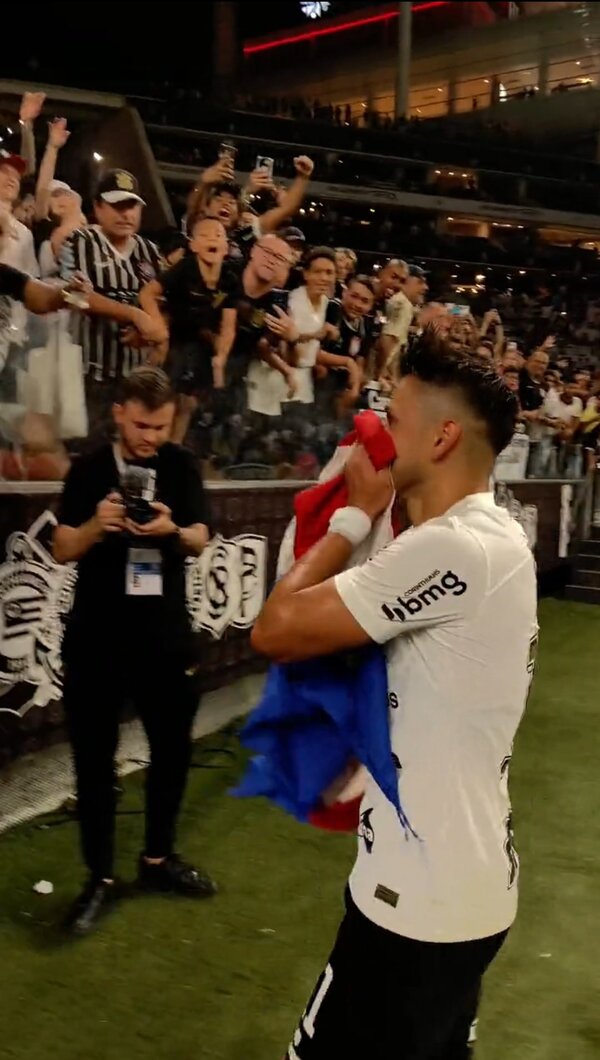 Ángel Romero dejó su sello en el empate del Corinthians | 1000 Noticias