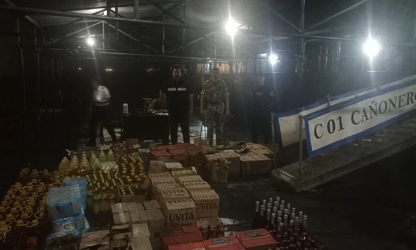 Productos de contrabando fueron incautados en zona de Itá Enramada