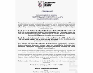 Carrera de Medicina de la UPE se fortalece con centenas de egresados cada año | DIARIO PRIMERA PLANA