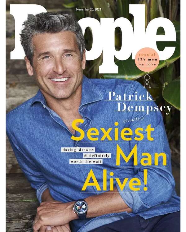 Mirá las fotos del Patrick Dempsey, “El hombre más sexy del mundo”, según People - Gente - ABC Color