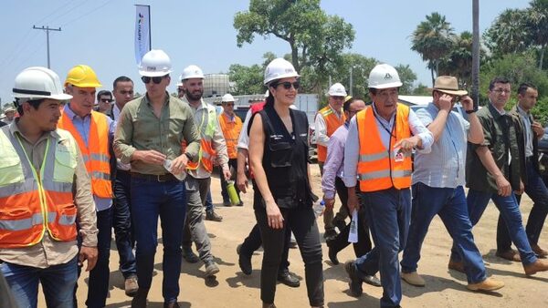 Peña verifica el Puente de la Bioceánica que impactará en el comercio y la integración - El Trueno