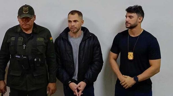 Bolivia entrega a autoridades brasileñas a "peligroso criminal", líder del Comando Vermelho