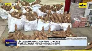 Video: Día de la Mandioca en Abasto Norte  - ABC Noticias - ABC Color