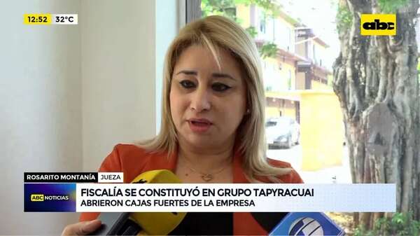 Video: Fiscalía se constituyó en Grupo Tapyracuai - ABC Noticias - ABC Color
