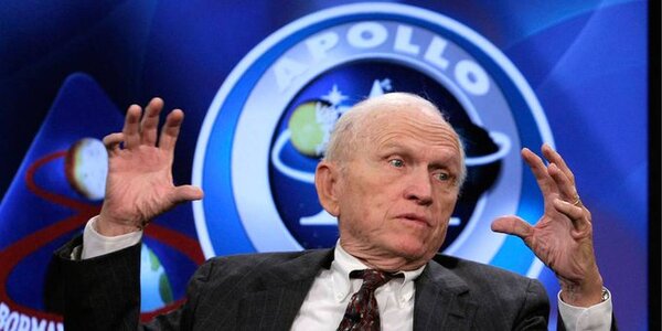 Falleció Frank Borman, el astronauta que comandó Apolo 8