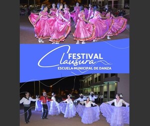Gran festival clausura anuncia la escuela municipal de danza de PJC
