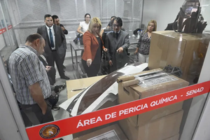 A Ultranza: además de cajas fuertes en el Grupo Tapyracuai, también abrieron una en la Senad - Oasis FM 94.3