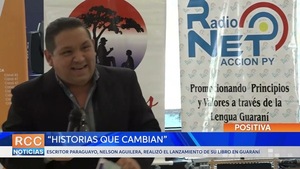 Escritor paraguayo lanzó un libro en guaraní “Historias que cambian”