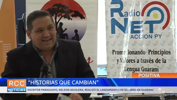 Escritor paraguayo lanzó un libro en guaraní “Historias que cambian”