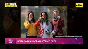 Juegos Panamericanos Santiago 2023: ¡Sofía García logra histórico oro!  - Ensiestados - ABC Color