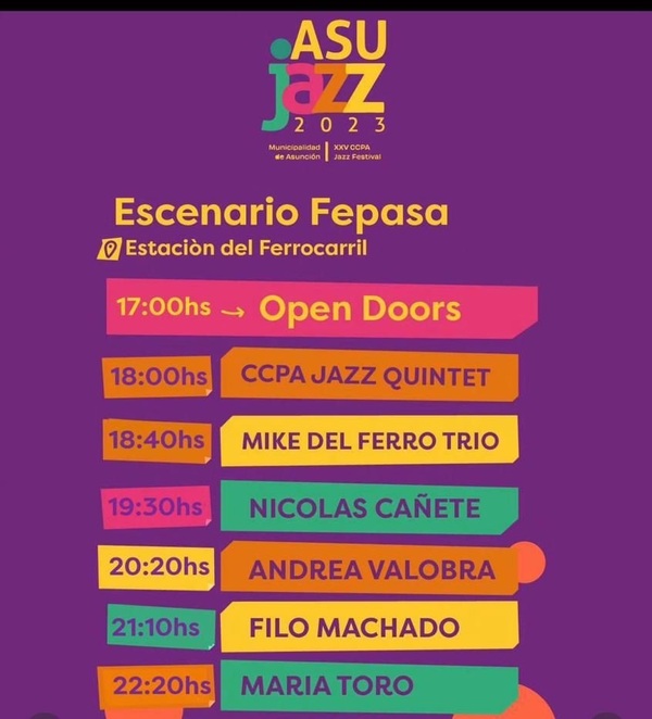 Edición 2023 de AsuJazz finaliza con un magistral en el Ferrocarril