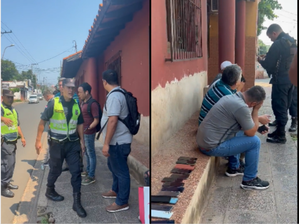 (VIDEO). Descuidistas que operaban en Sanlo perseguidos por una de las víctimas