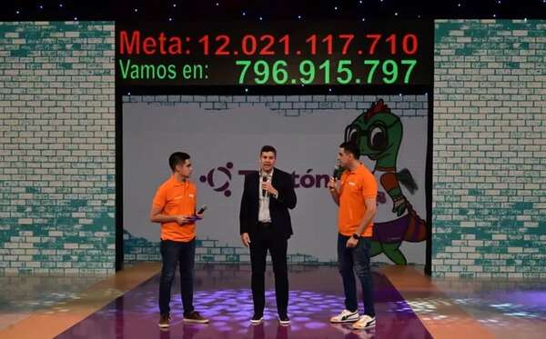 Teletón 2023: en las primeras ya se tiene más de 4 mil millones de guaraníes alcanzados - Nacionales - ABC Color