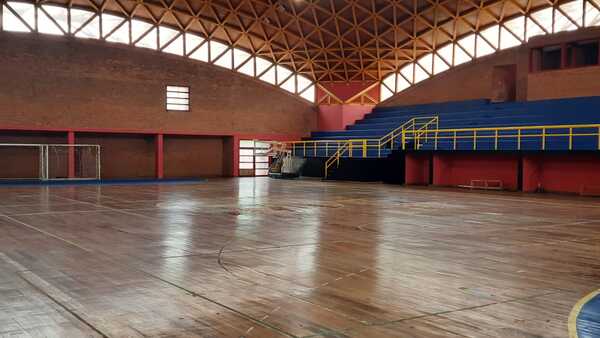 Mejoras en el polideportivo de la Exdiben de Encarnación