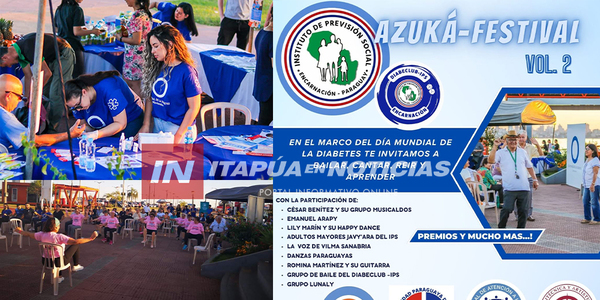 SE REALIZARÁ EL FESTIVAL “AZUKA ESTE” ESTE DOMINGO EN LA COSTANERA DE ENCARNACIÓN - Itapúa Noticias