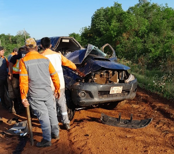 Diario HOY | Un militar, un antidrogas y funcionario heridos en accidente en Concepción
