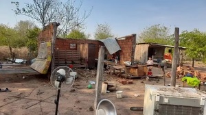 Temporal devastador afecta viviendas y escuela en María Auxiliadora, Alto Paraguay